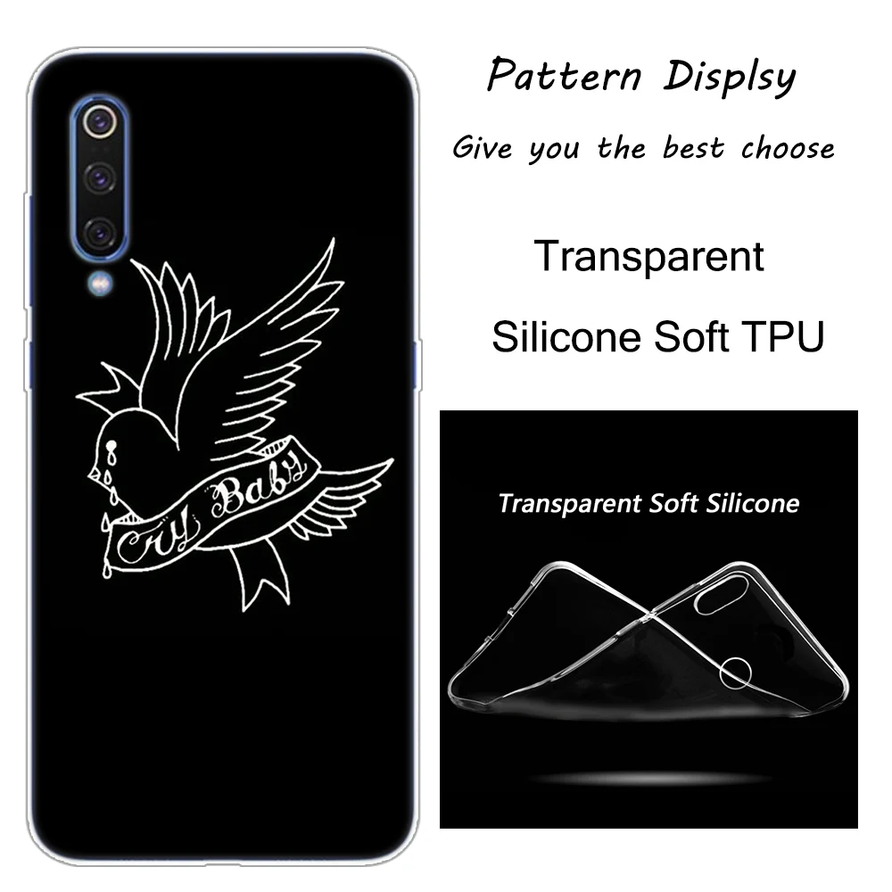 Lil открытым Rap хип силиконовый чехол для Xiaomi Pocophone F1 9T 9 9SE 8 A2 Lite A1 A2 Mix3 Redmi K20 7A Note 4 4X5 6 7 Pro S2 крышка