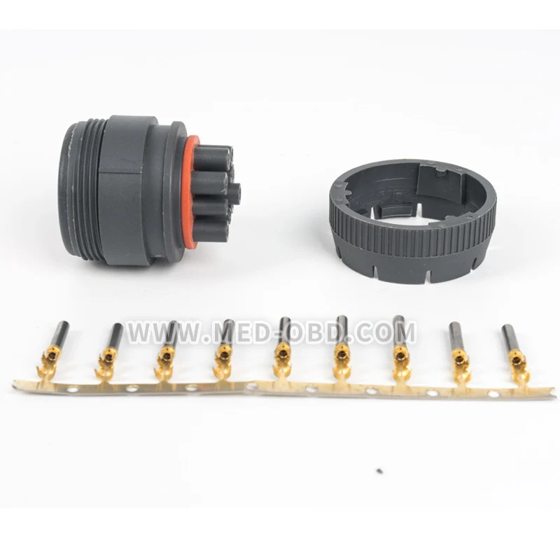 J1939 разъем автомобиля женский Deutsch 9pin Plug автомобильный HD10 9 1939PE J1708 Conector разъемы