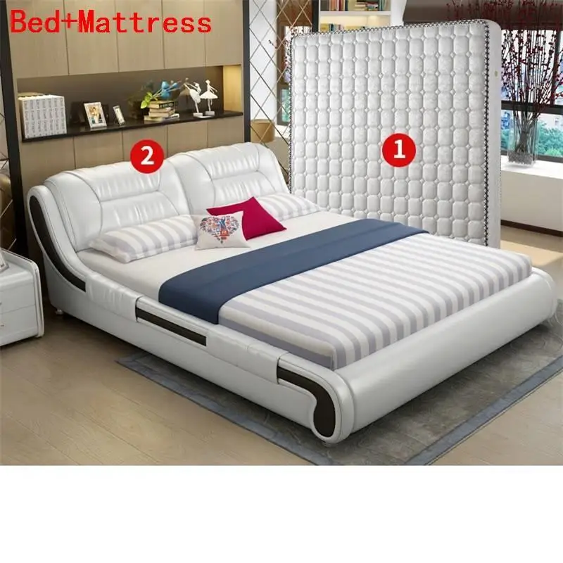 Tidur Tingkat комната Yatak Odasi мобильный дом современный Recamaras кожа Mueble De Dormitorio мебель для