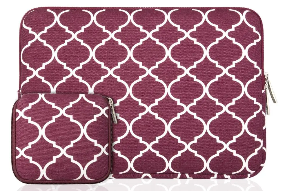 Quatrefoil Wine Red Чехол для ноутбука Mosiso 11-15,6 дюймов для MacBook Air 13 Pro 13 15 Chromebook acer ASUS ZenBook hp Dell аксессуары - Цвет: Quatrefoil Wine Red
