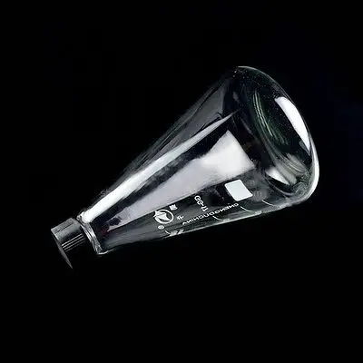 

Коническая колба Erlenmeyer из боросиликатного стекла 1000 мл с крышкой для химической лаборатории