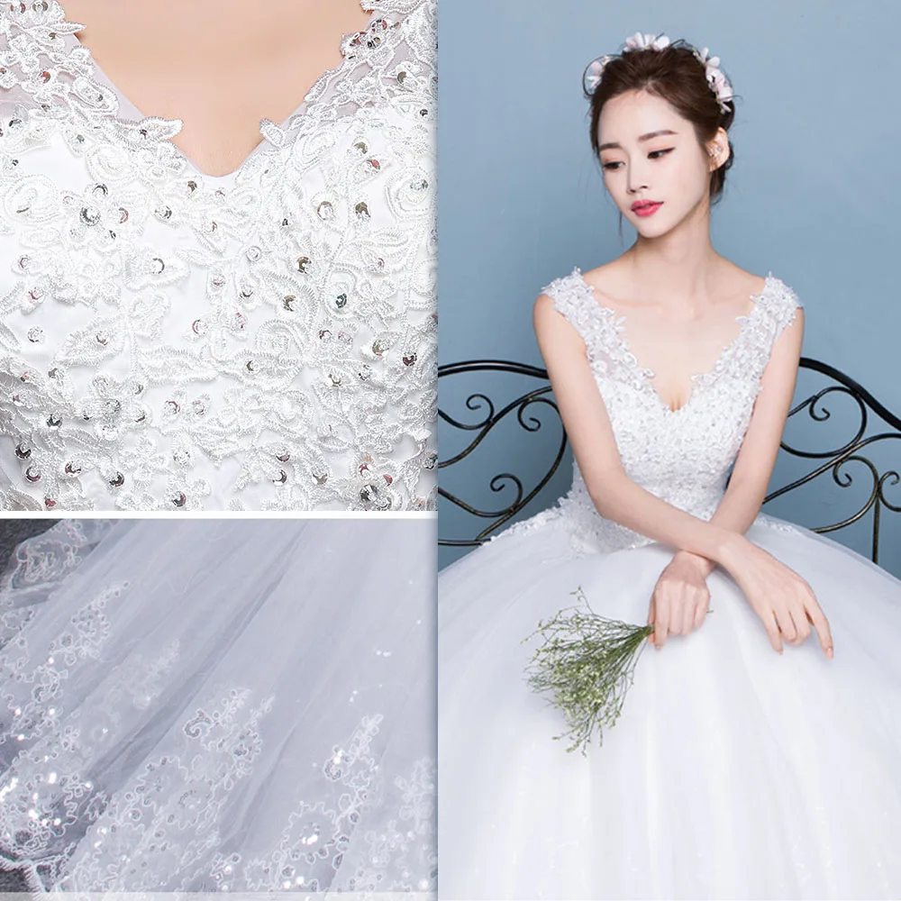 2019 свадебное платье винтажная вышивка роскошная белая Vestidos De Noivas для беременных