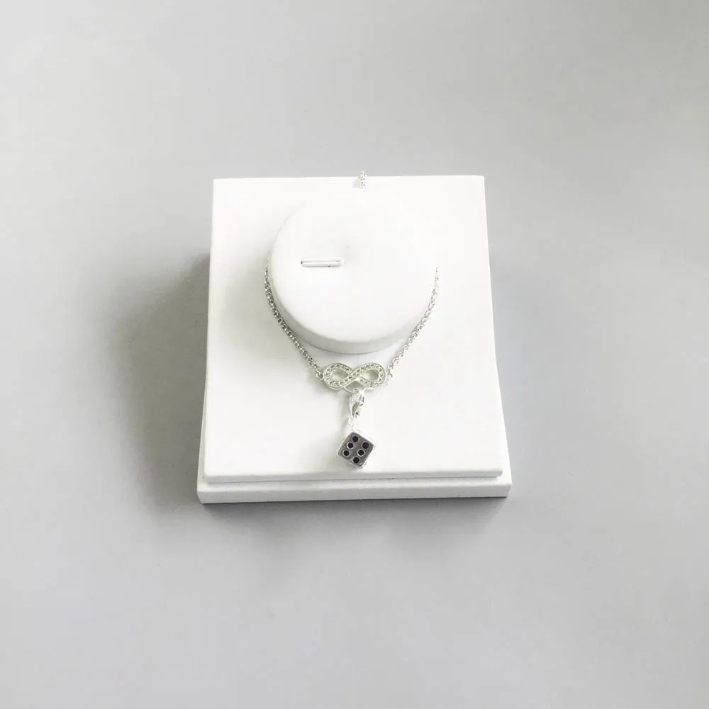 Серебряный Lucky Dice талисманы Подвески Fit Браслет для колье и сумки мода 2019 г. DIY Шарм