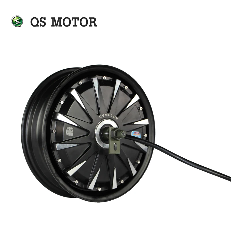 

QS Motor 12*3.5inch 3000W 260 40H V1.12 Brushless DC Electric Scooter Motorcycle Hub Motor