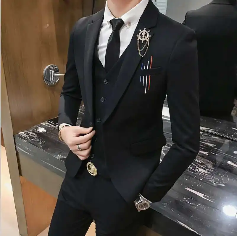 New Fashion Hot Sale Brand 2017 autumn men casual high quality solid weeding outwear mael slim london style fit easy care blazer | Мужская