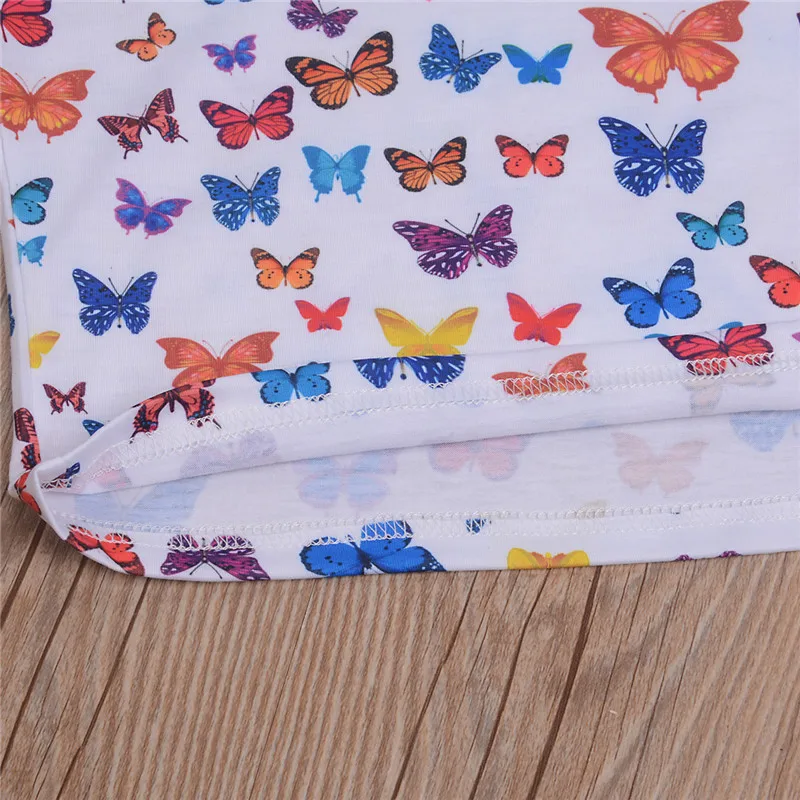 Хит продаж женские повседневные однотонные Топы на бретельках с принтом бабочки