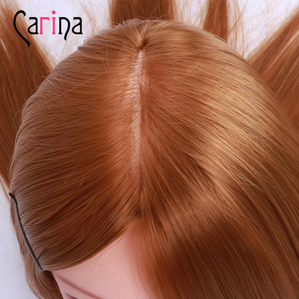 Natural Animal Fiber Hair Mannequin Head Dummy Hairdresser Professional Styling Wig | Дом и сад