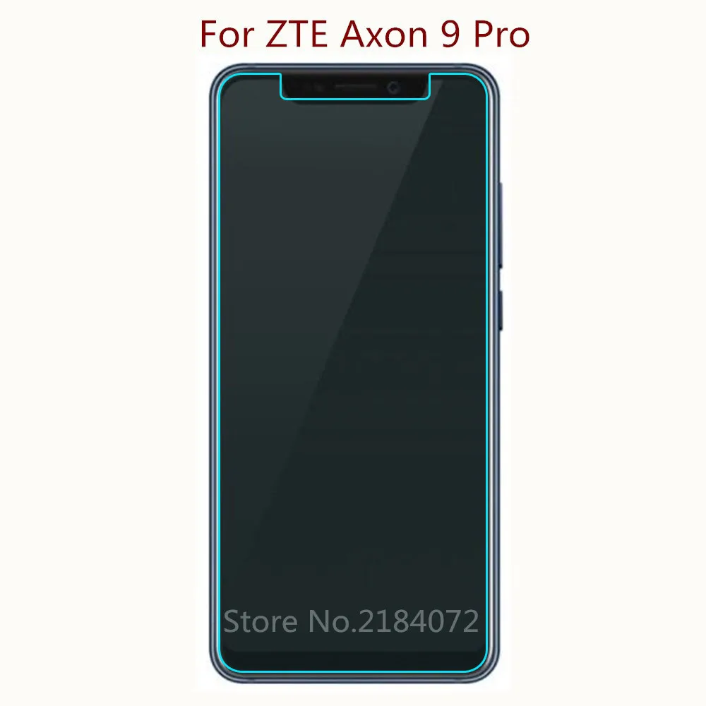 2 шт. 9H 2.5D Защитное стекло для экрана ZTE Axon 9 Pro закаленное смартфона Передняя