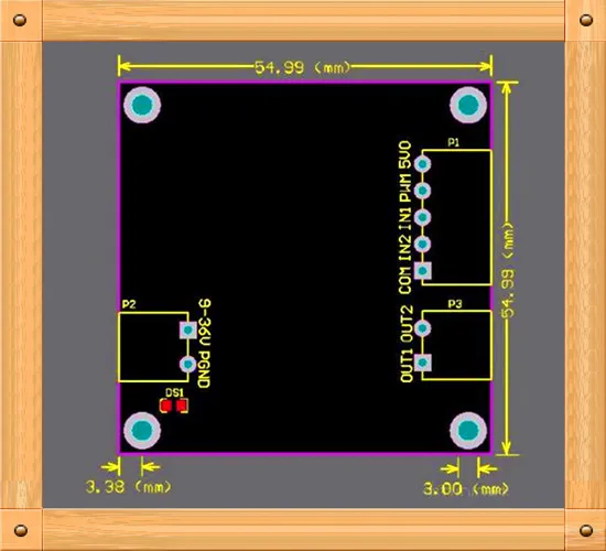 Бесплатная доставка! 5 шт. модуль платы драйвера двигателя постоянного тока