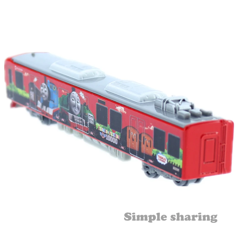 Takara Tomy TOMICA № 124 KEIHAN ж/д Паровозик модель автобуса Комплект аниме Рисунок Литья под давлением для игрушки Миниатюрный туристические безделушка