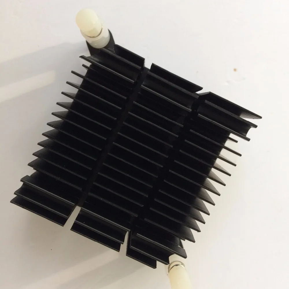 2 шт./лот 40x40x20 мм алюминиевый радиатор для электронного чипа LED RAM Охладитель