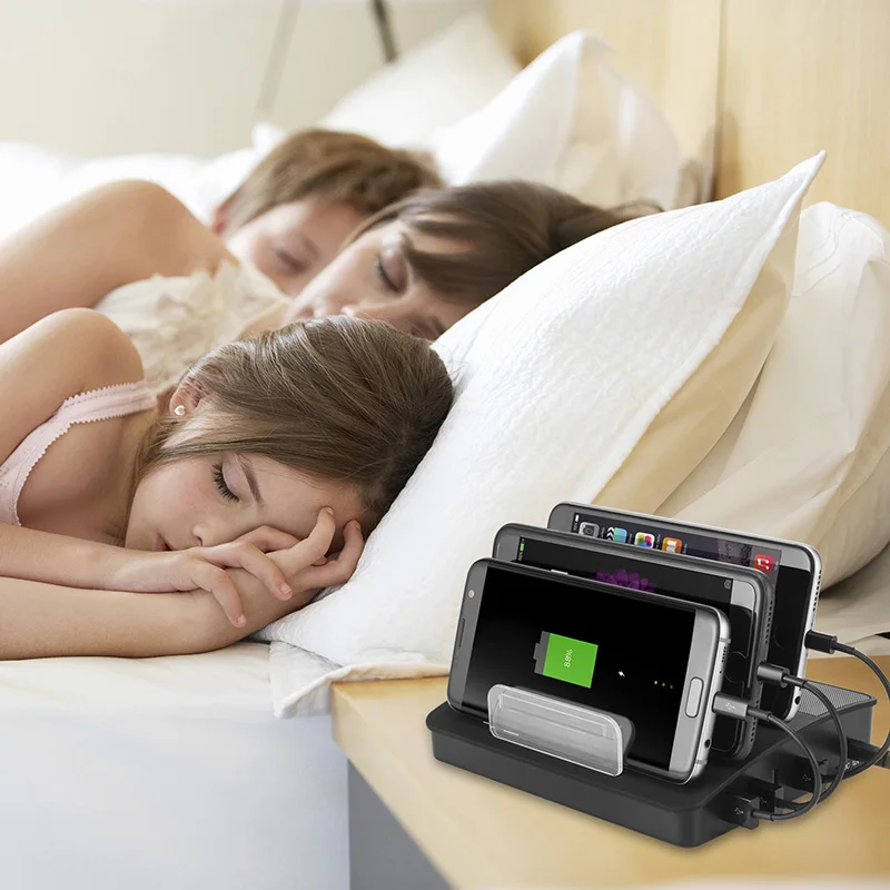 Многофункциональный 4 порта USB зарядное устройство Bluetooth динамик зарядная