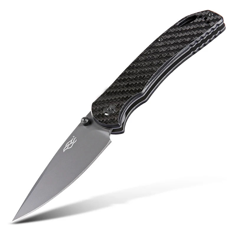 Ganzo Firebird F7533 Складной нож 440C Лезвие G10 или ручка из углеродного волокна охотничьи Тактические Военные EDC карманные ножи G7533 - Цвет: carbon fiber