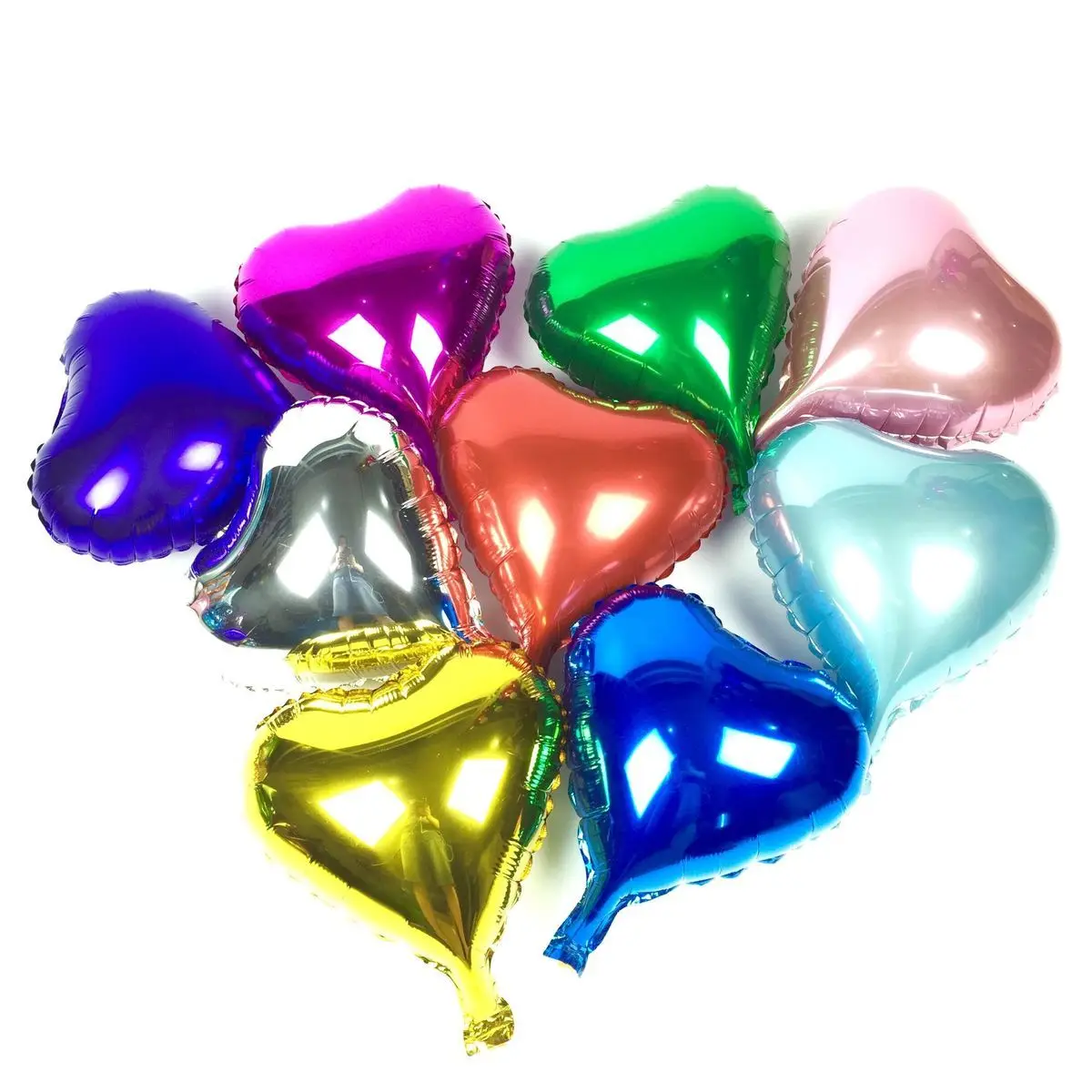 3 шт. 10-дюймовые воздушные шары со звездами и сердцами Свадебные Воздушные из