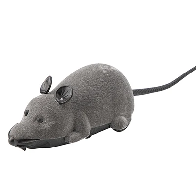 gary Мышь игрушки беспроводной RC мышки для котов игрушки пульт дистанционного управления ложная мышь Новинка RC кошка забавная игра мышь игрушки для кошек - Цвет: gary