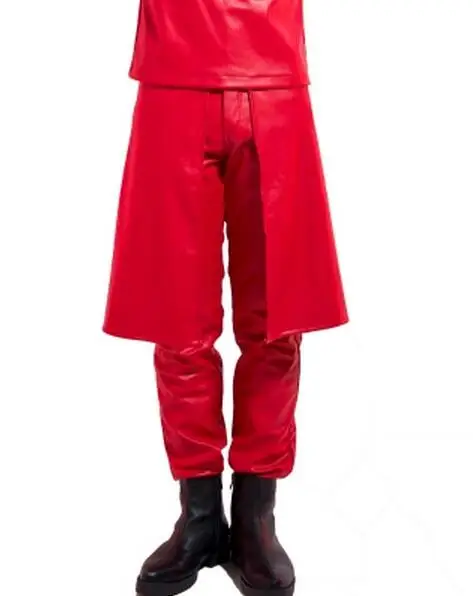 Новинка 2017 мужская одежда 27-44 певец модный звездный стиль dj ds узкие эластичные