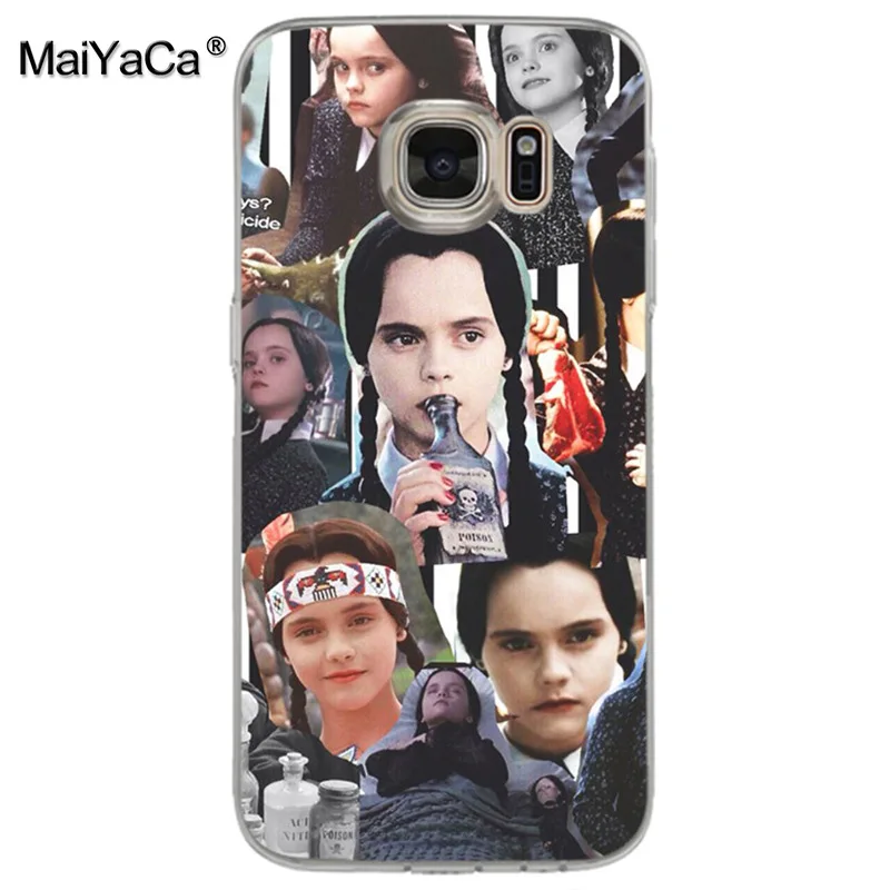 MaiYaCa среда Addams семейный Топ подробный популярный чехол для телефона samsung galaxy s8 s7