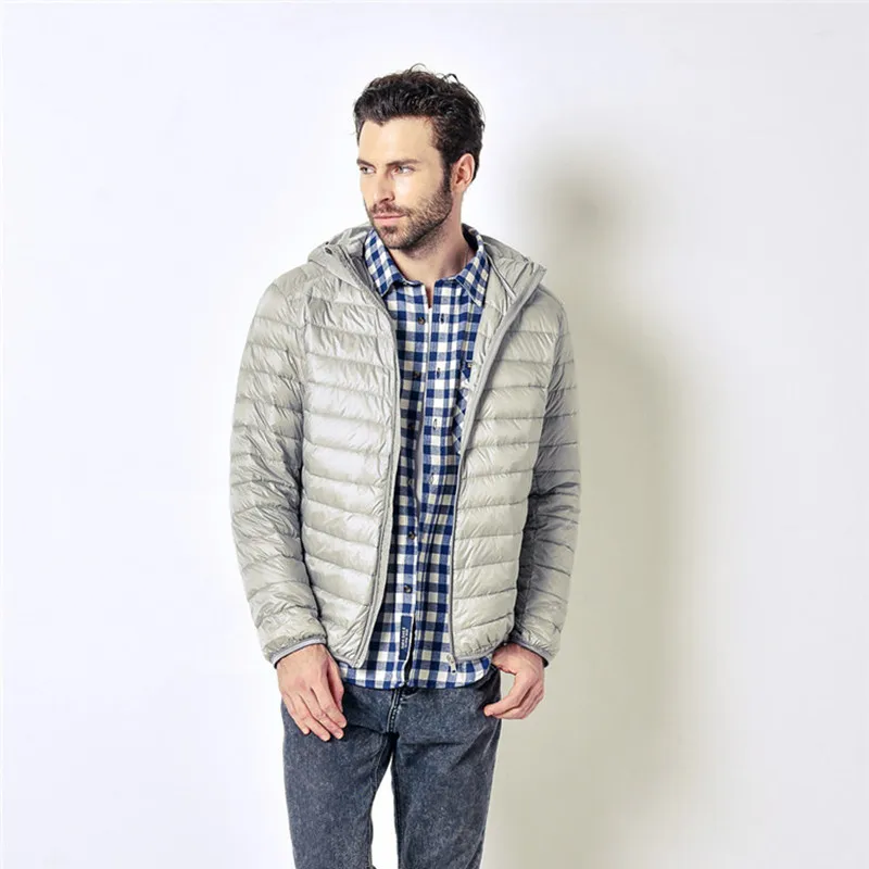 Демисезонная модная Эксклюзивная Мужская Повседневная тонкая светильник куртка