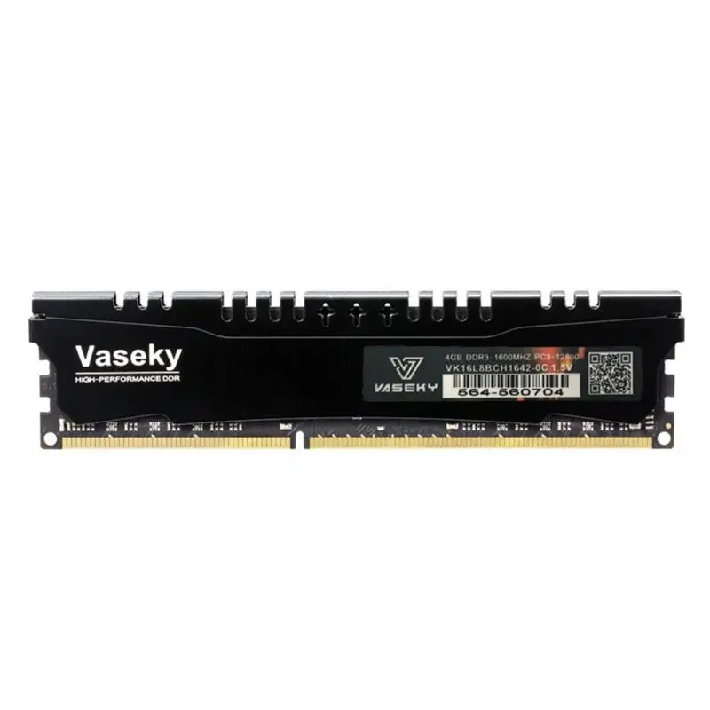 Vaseky 240 Pin 1600 МГц 4G DDR3 Оперативная память памяти 8 Слои PCB через ели устойчивость к