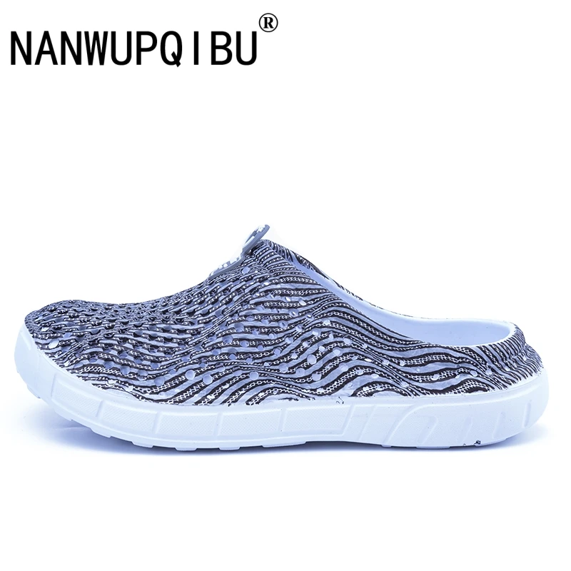 Женская Повседневная обувь Дышащие пляжные сандалии Шлепанцы с отверстиями