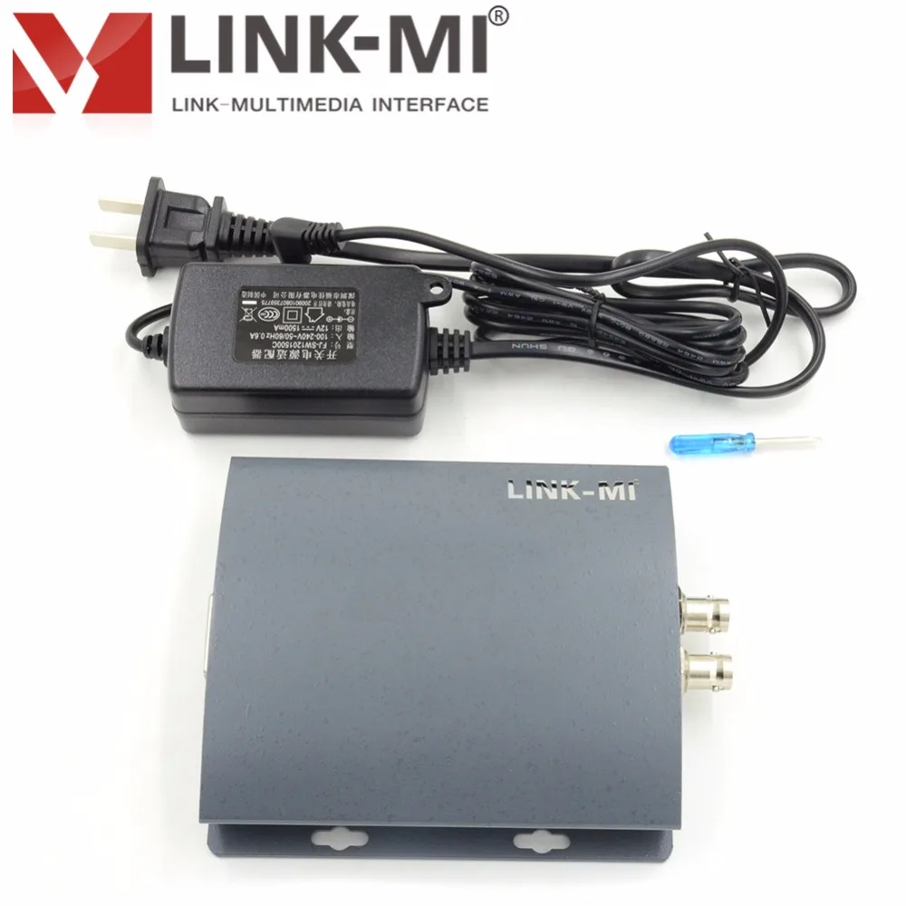 LINK MI PSD01 Профессиональный преобразователь SD/HD/3G SDI в DVI поддерживает аналоговый