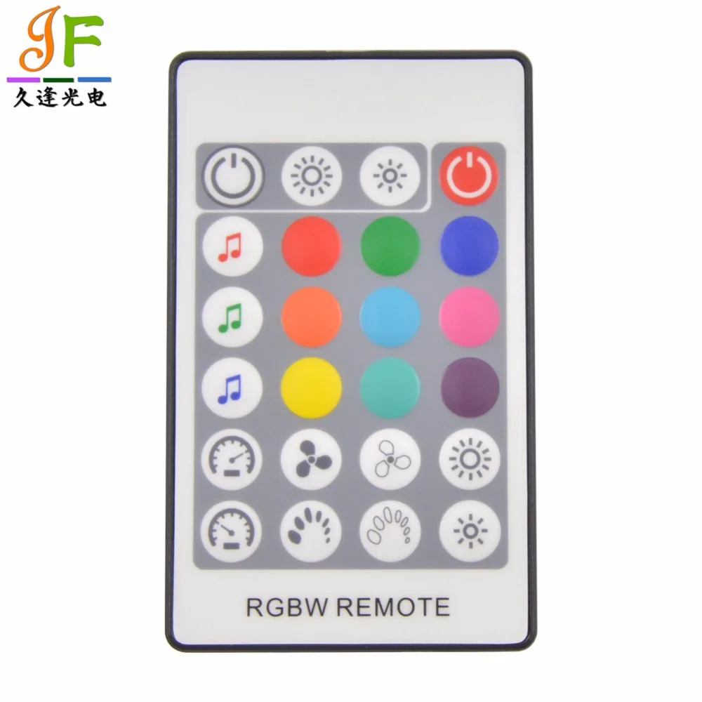 DC 12-24V 12A Sound Activated Music Controller with 24key IR Remote Control 144W 2 Ports Output for RGB LED Strip Lights | Лампы и