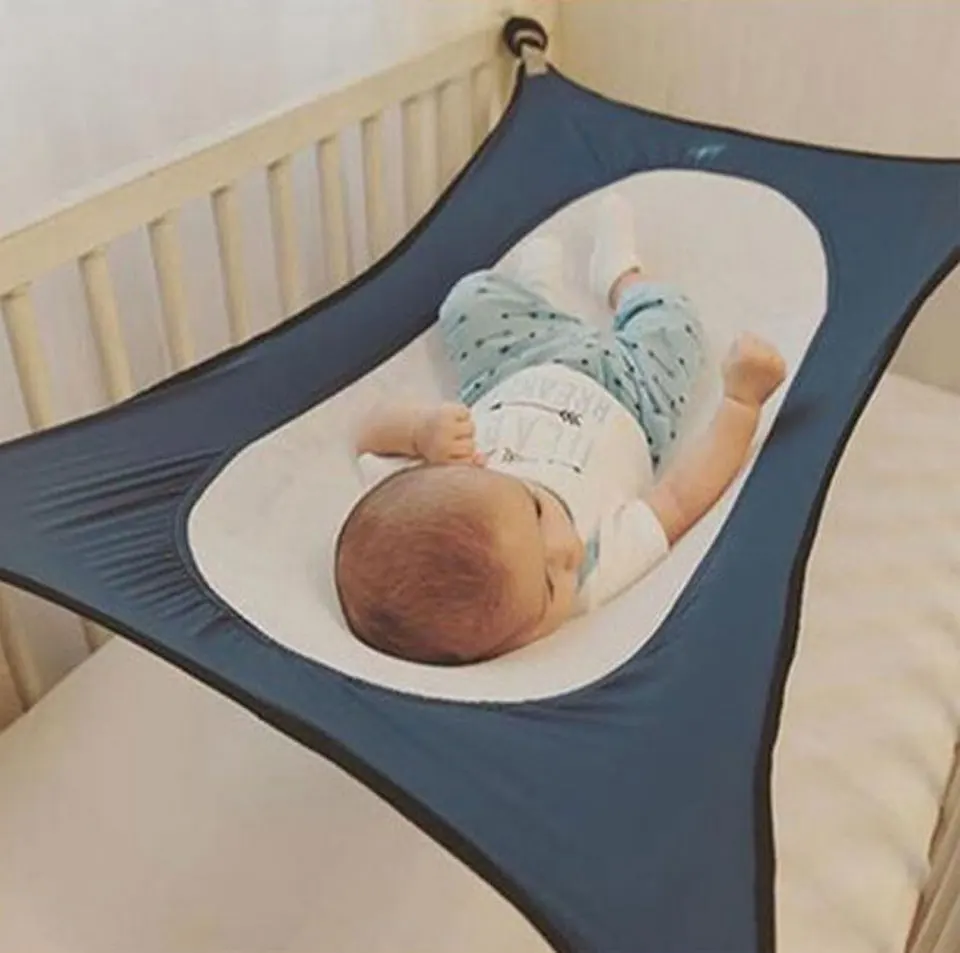 IMBABY Детская безопасность гамак качели младенческая кровать спальная кровать съемный портативный складной шезлонг для младенцев детская кроватка для новорожденных подарок