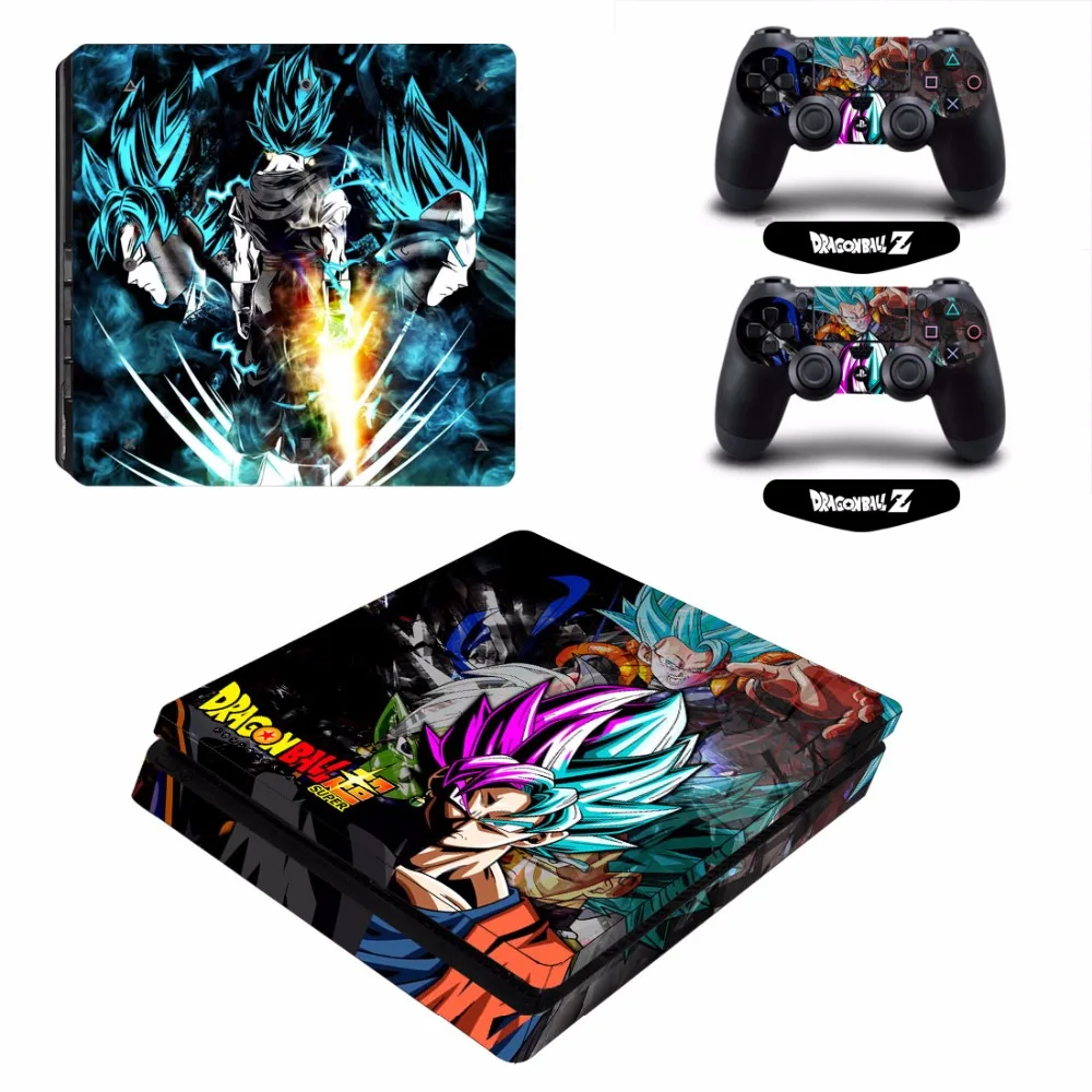 Виниловый чехол ARRKEO Dragon Ball и super Goku Vegeta наклейка для PS4 тонкая Sony PlayStation 4 консоль 2