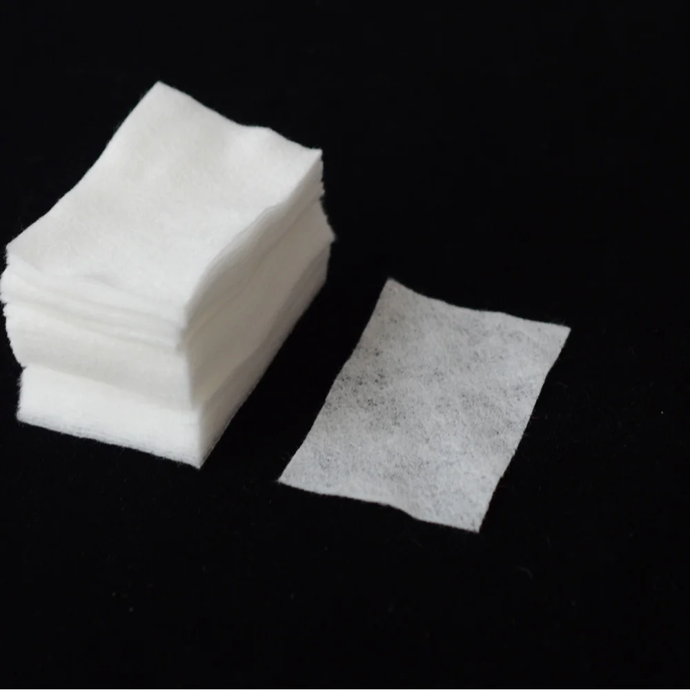 1 упаковка инструментов для ногтей салфетки удаления лака ватные маникюра чистые