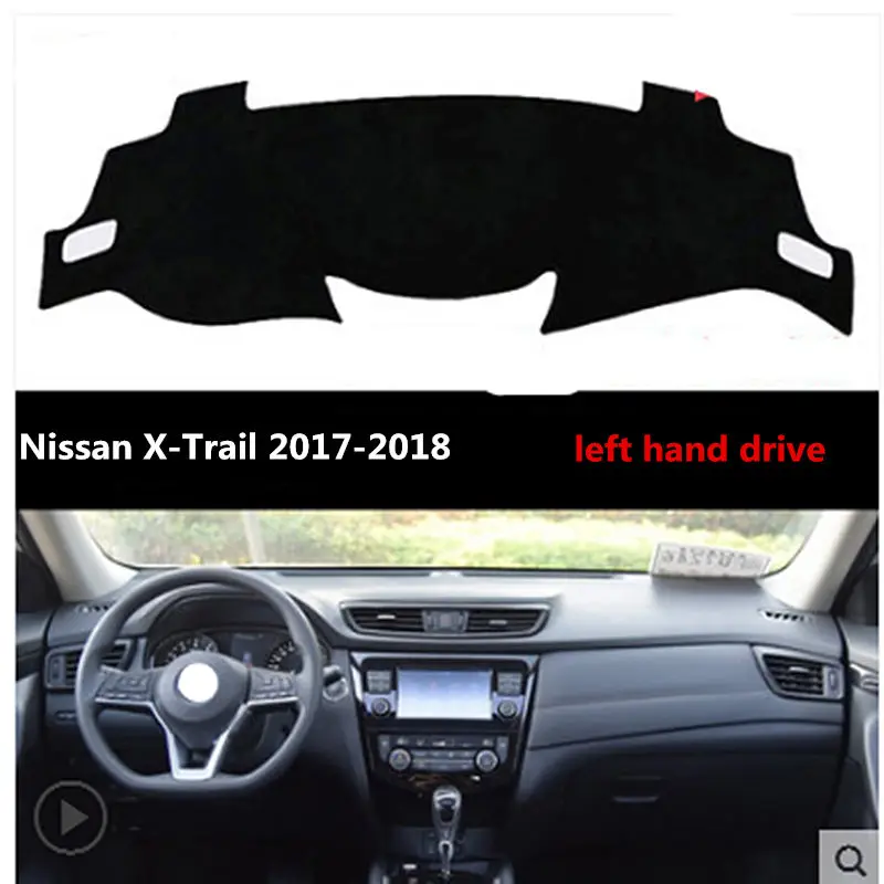 Левый приборной панели автомобиля крышка Свет Предотвращение для Nissan X Trail 2017 2018 с