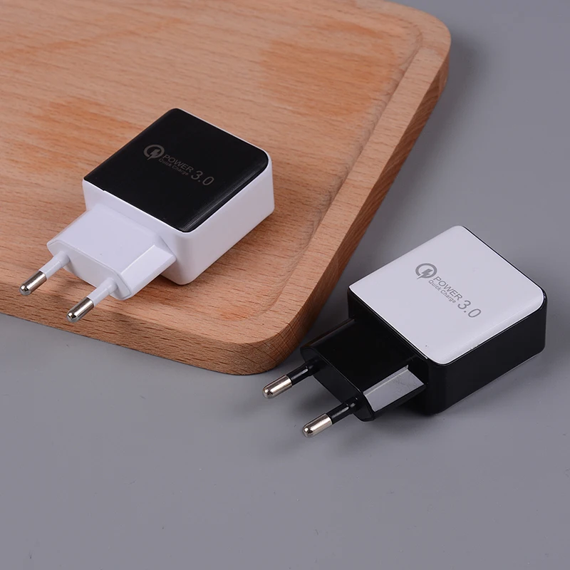 Зарядное устройство 3 0 для телефона 18 Вт быстрая зарядка USB дорожное настенное