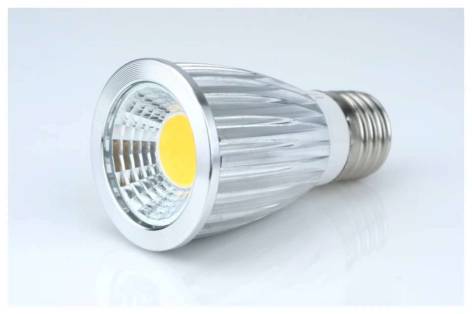 Точечный светильник Светодиодный лампа светодиодный E27 GU10 GU5.3 MR16 Cob AC85-265V 3 Вт 5 Вт 7 Вт 10 Вт галогенная лампа Энергосберегающая лампа