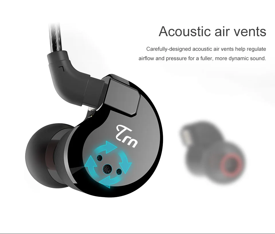 TRN V80 2BA+ 2DD гибридные металлические наушники-вкладыши IEM HIFI DJ Monito, спортивные наушники для бега, наушники, гарнитура, 2Pin, съемные V20/V60