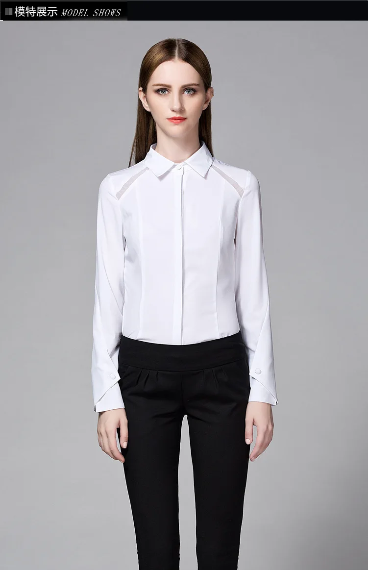 Блузка боди рубашка осень Blusas женские шифоновые рубашки Боди Блузки Топы Элегантные повседневные белые с длинным рукавом офисная одежда