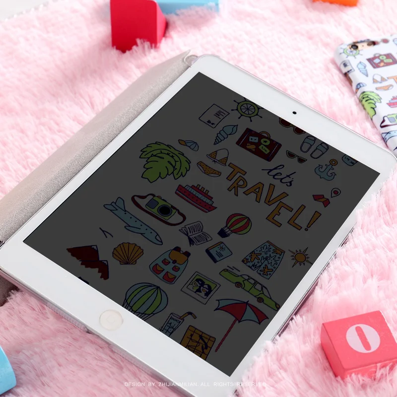 Дорожный Чехол-книжка на магнитной застежке Чехол для iPad Pro 9,7 11 air 10,5 10,2 12,9 Air2 мини на возраст 2, 3, 4, 5, планшет чехол для нового iPad 9,7 5th 6th 7th