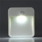 Светодиодный ночник, беспроводная настенная лампа с датчиком движения, светсветильник льники для домов, сенсорный светильник