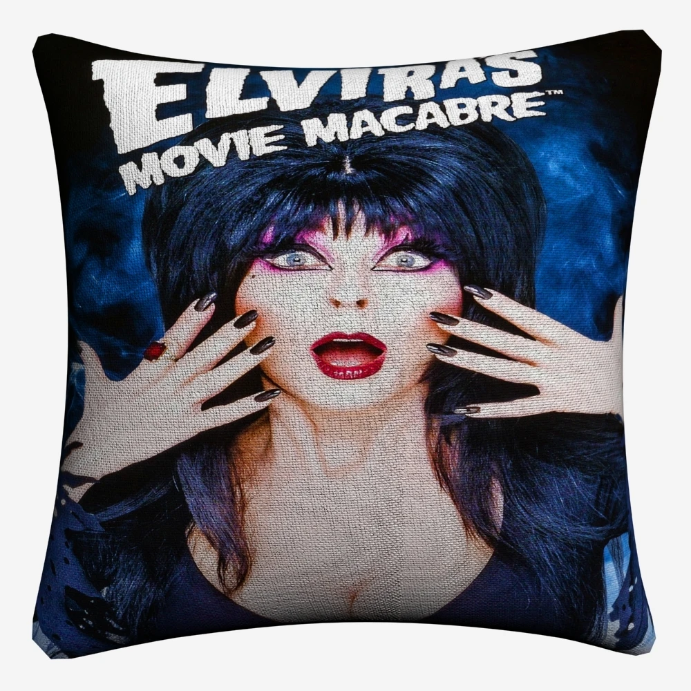 Декоративная льняная наволочка Elvira для дивана 45x45 см | Дом и сад
