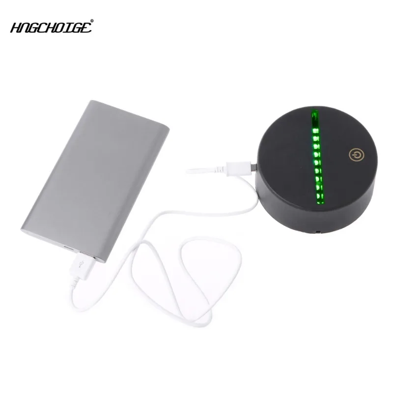 

USB Novelty 7 Colors Changing Finger Heart LED Night Light 3D Desk Table Lamp Home Decor