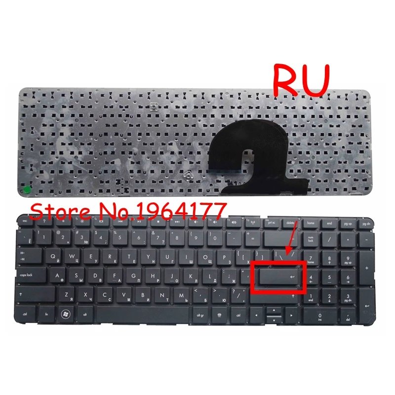 

new Russian Keyboard for HP DV7-4000 DV7-4100 DV7-4020 DV7-4269 DV7-4048 DV7-4065 DV7-4290 BLACK