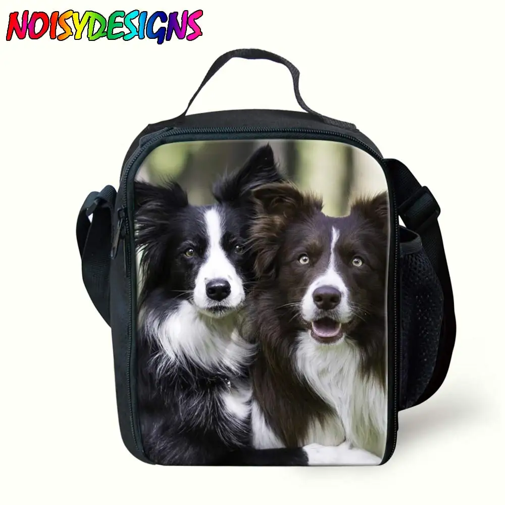 Детские сумки для обеда Border Collie школьная термоизолированная сумка холодильник