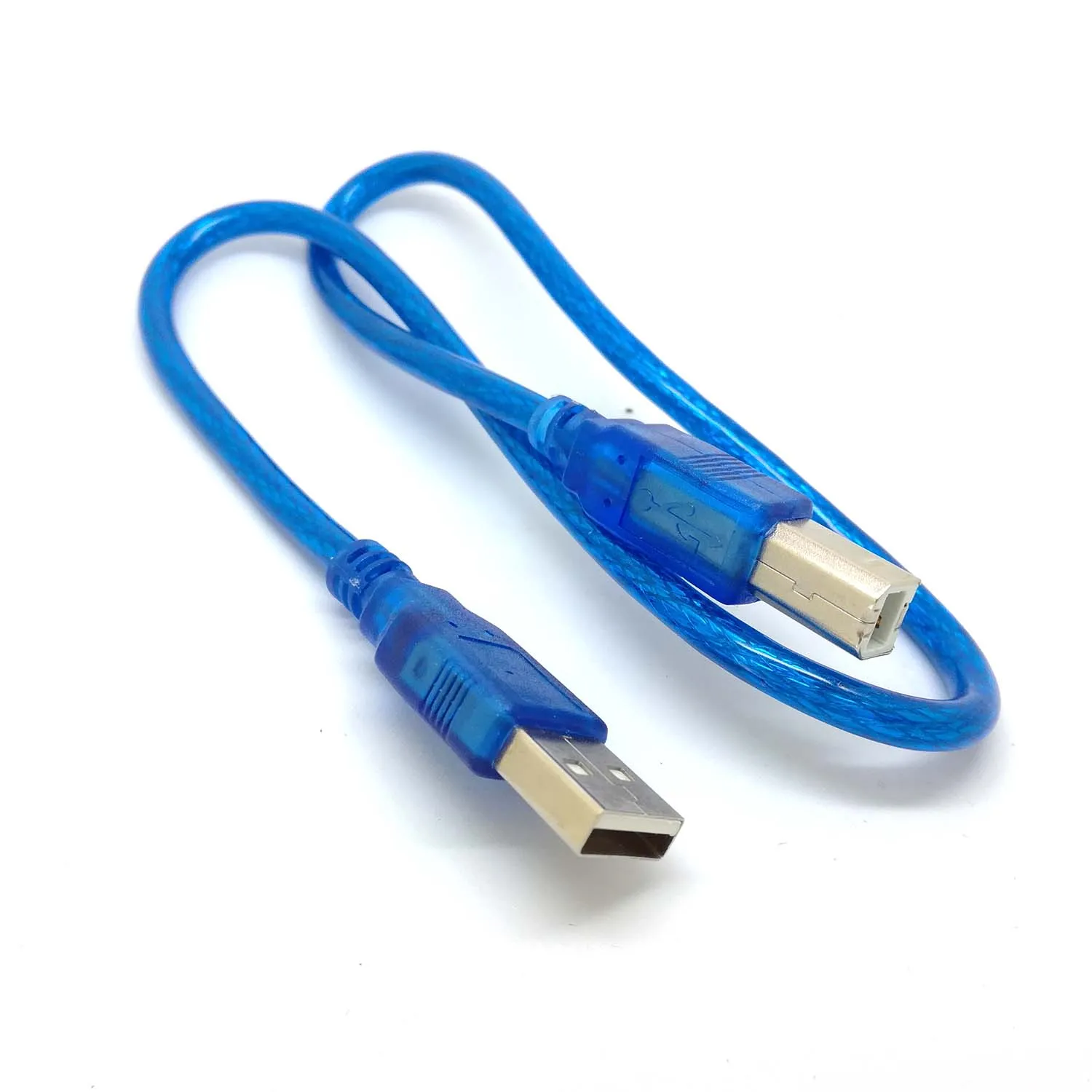 Короткий Высокоскоростной USB кабель 2 0 A B для принтера canon Brother samsung 1 5 фута 50 см