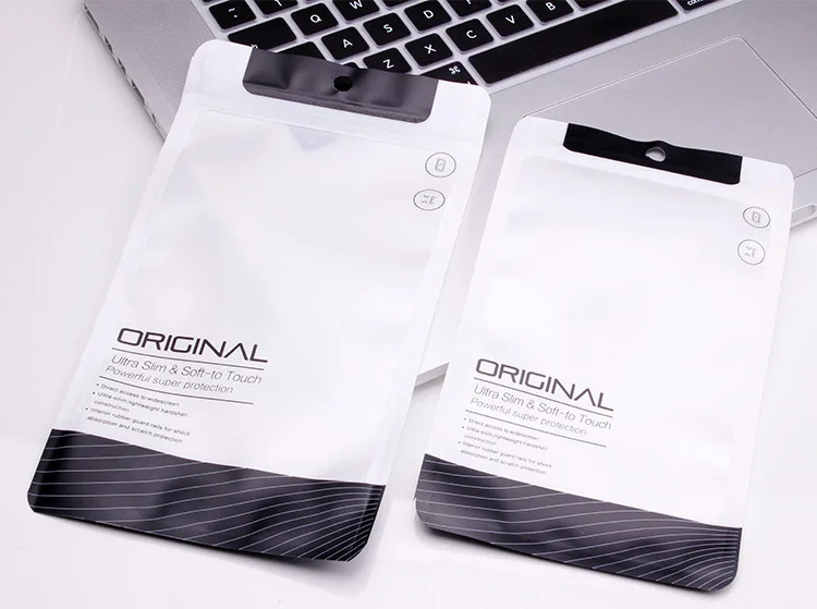 100 шт. сумка из ПВХ для iPhone X Розничная на молнии 8 высококачественный чехол|for