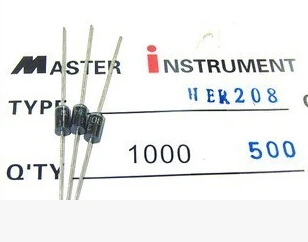

HER204 DO-15 DIP 2A 400V rectfier 100pcs/lot Free Shipping