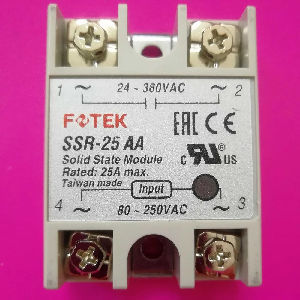 SSR 10AA 25AA 40AA 50AA новые оригинальные FOTEK твердотельные реле|Датчики| |