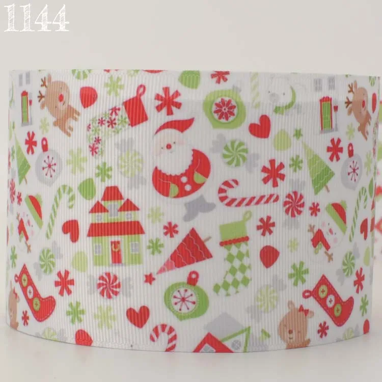 10 метров разные размеры рождественских лент новогодних ёлок/Санта
