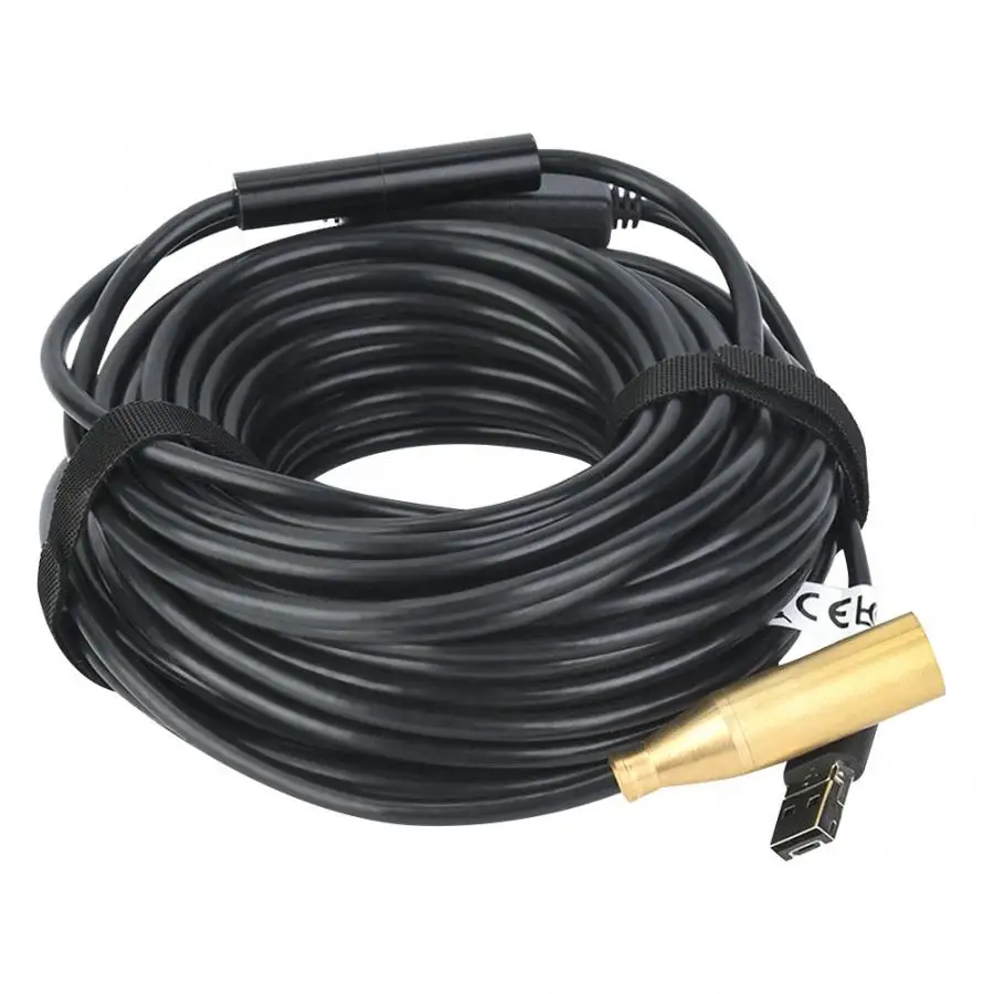 Водонепроницаемый эндоскоп со светодиодной подсветкой 5 миллионов