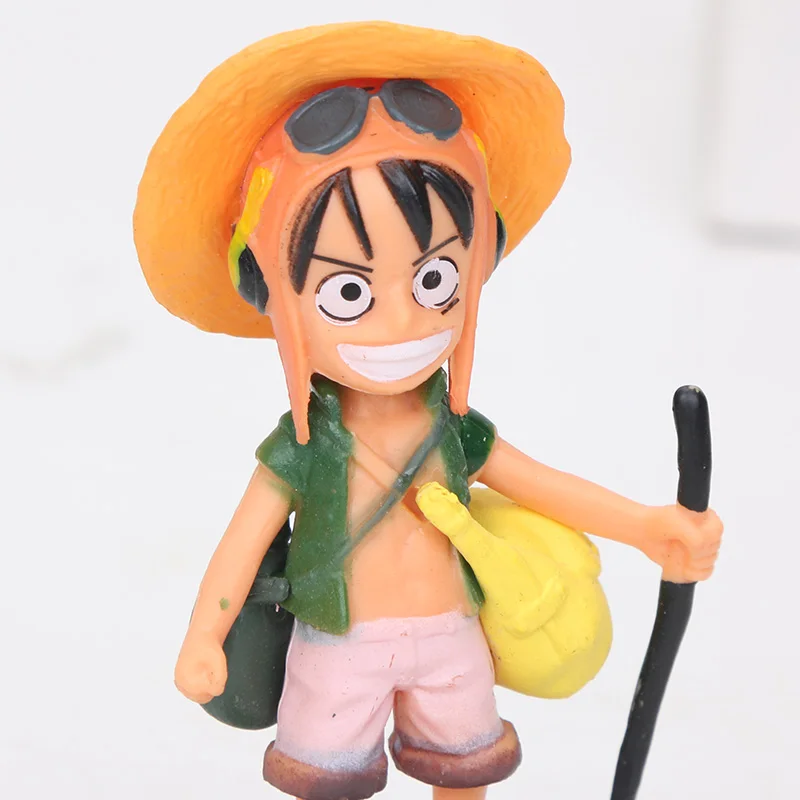 Экшн-фигурки Luffy нами и Чоппер Зоро Санджи Брук Золотой Лев Шики ПВХ игрушечные