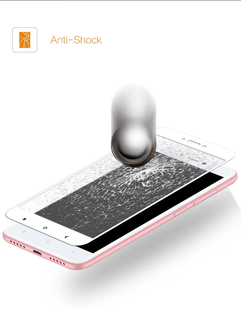 Для Xiaomi Redmi 4X защита экрана Mocolo полное покрытие 9H Закаленное стекло пленка для Redmi 4X Стекло защита экрана