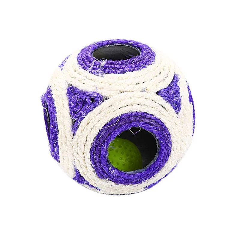 Товары для животных 1 шт. игрушка домашних кошек товары из сизаля с большим шестью