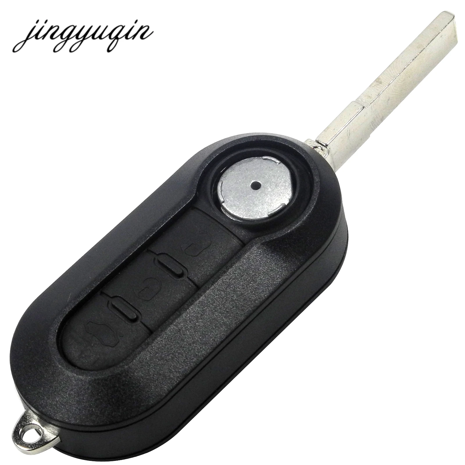 Jingyuqin 10 шт. разноцветный чехол с 3 кнопками для FIAT 500 Panda Punto Bravo|housing shell|housing keyhousing case
